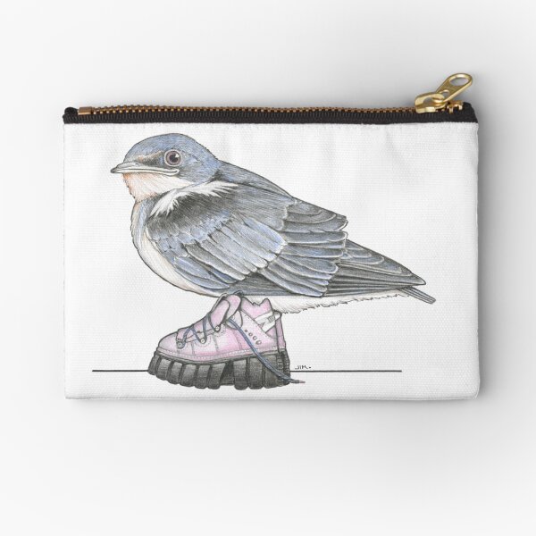 Item preview, Swallow Fledgling in Chunky Platform Boots designed and sold by JimsBirds.