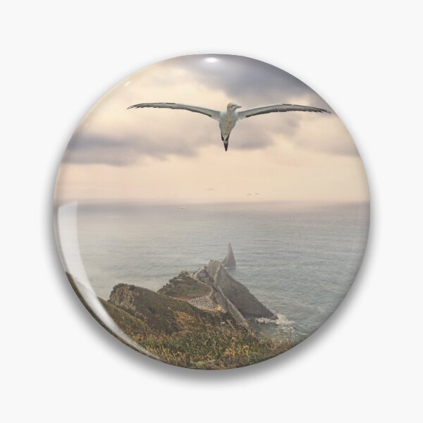 Item preview, Gannet Colony at Cape Kidnappers designed and sold by Alex Preiss.