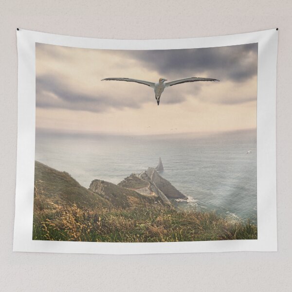 Item preview, Gannet Colony at Cape Kidnappers designed and sold by Alex Preiss.