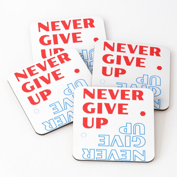 Item preview, Never give up designed and sold by Steve Creation.