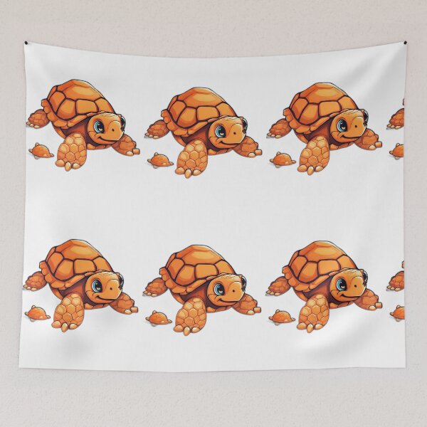 Item preview, Orange Turtle designed and sold by Leo's Gallery.