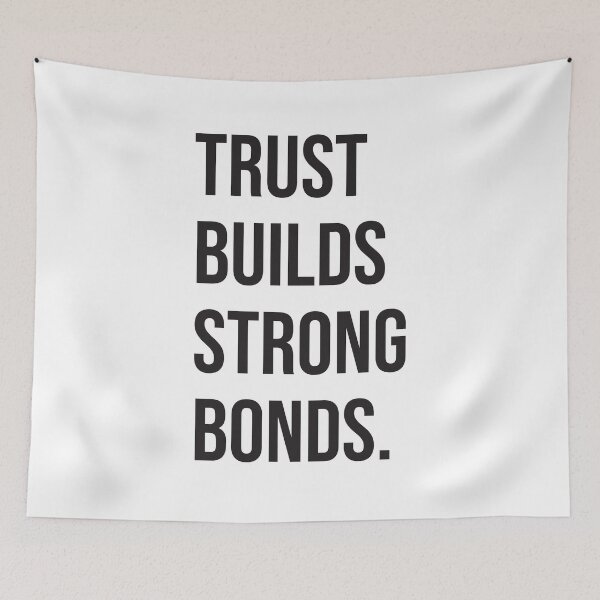 Item preview, TRUST BUILD STRONG BONDS. designed and sold by kuhlartde.