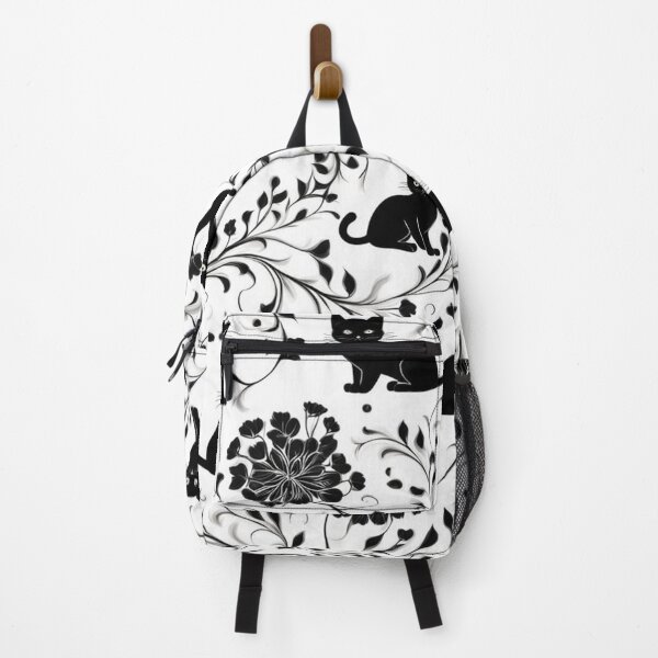 Item preview, Black Cats with Floral Tendrils designed and sold by Simplybe1.