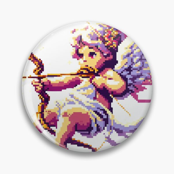 Item preview, Pixel Cupid Love  designed and sold by anewdesignaday.