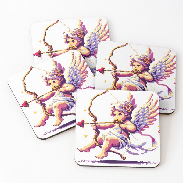Item preview, Pixel Cupid Love  designed and sold by anewdesignaday.