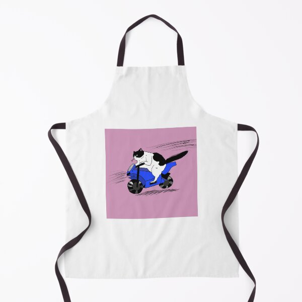 Item preview, Cat on the motorcycle designed and sold by Kater1naart.