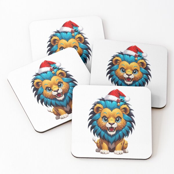 Item preview, Christmas Cute lion monster  designed and sold by Ella_Sketch.