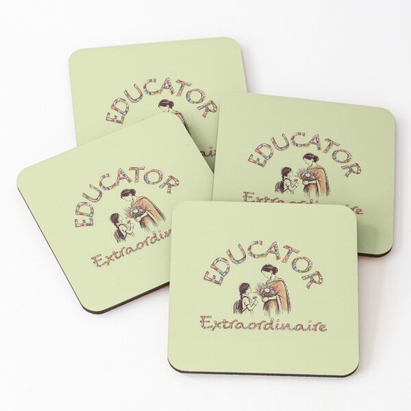 Item preview, Educator Extraordinaire, Best Teacher Tees, Teacher Mugs, Stickers, designed and sold by karinasalwaszka.