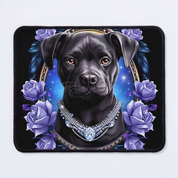 Item preview, Dazzling Blue Nose Staffy designed and sold by Nocturne Paws.