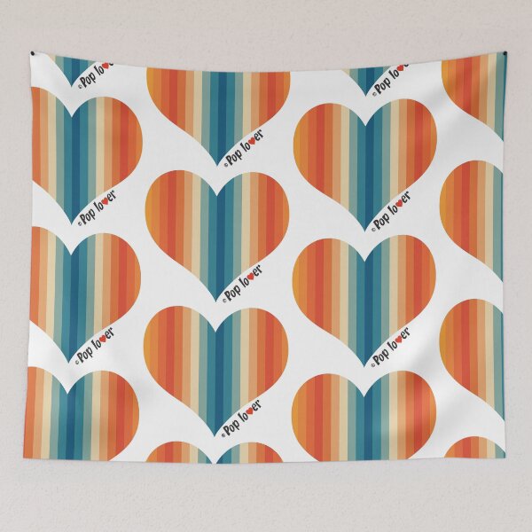 Item preview, Pop Lover Stripes designed and sold by Decorera.