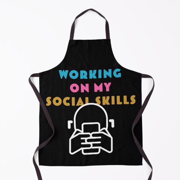 Item preview, Working on my social skills designed and sold by WhackoDesigns.