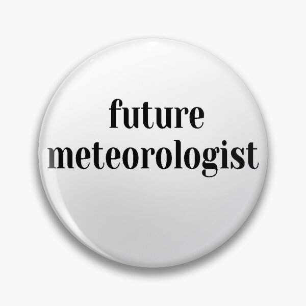 Item preview, Future Meteorologist in Black designed and sold by Lightning Strike Designs.