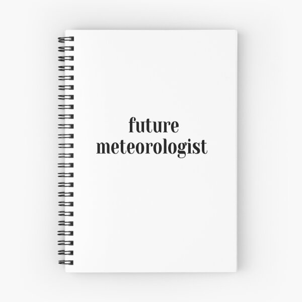 Item preview, Future Meteorologist in Black designed and sold by Lightning Strike Designs.