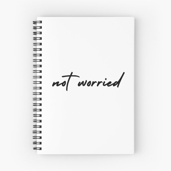 Item preview, not worried | emotion and mood  designed and sold by Therapy by Sen.