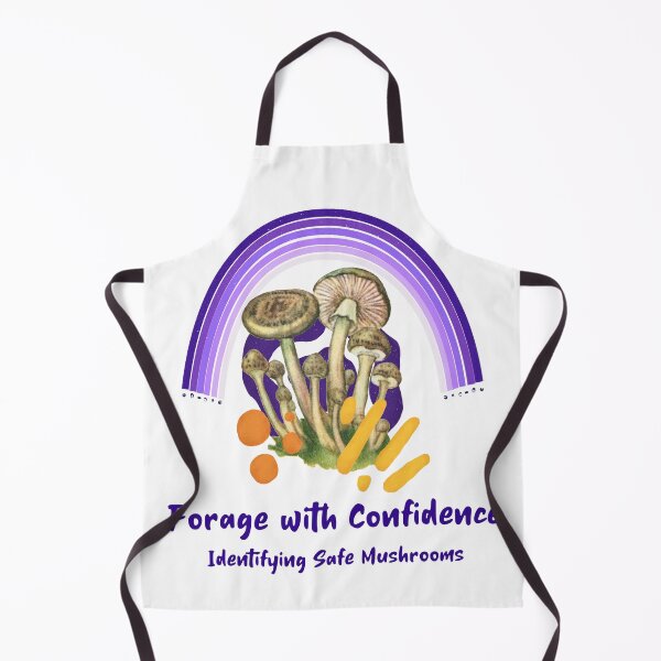 Item preview, Forage with Confidence Identifying Safe Mushrooms - Fungi Foraging designed and sold by WrighTeeHut.