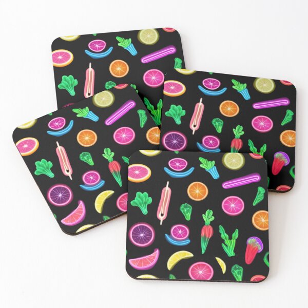 Item preview, Vibrant Vegetables in Electric Hues designed and sold by ReyhansArtWorld.