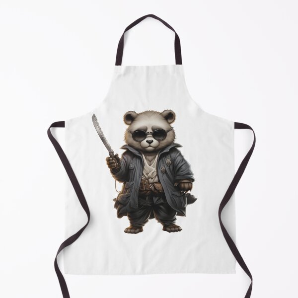 Item preview, Panda with sunglasses holding a knife designed and sold by HellsingDesigns.