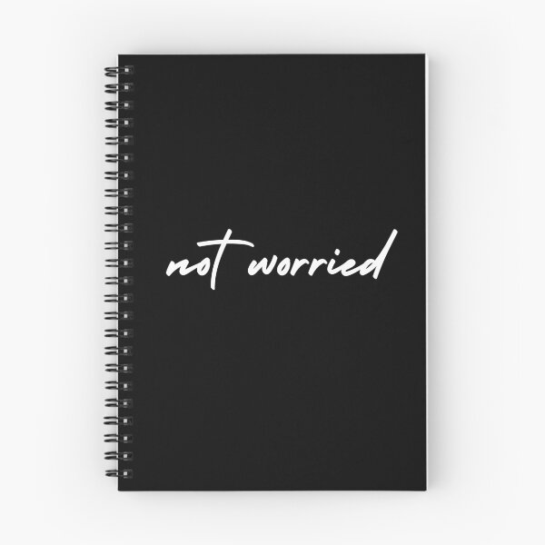 Item preview, not worried | emotion and mood  designed and sold by Therapy by Sen.