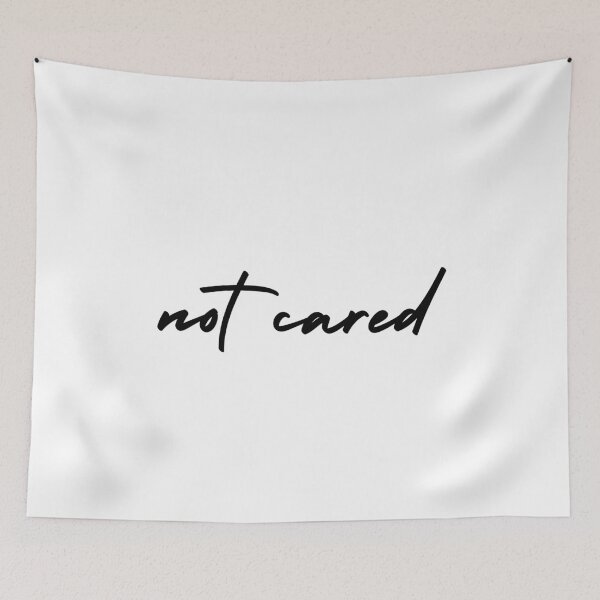 Item preview, not cared | emotion and mood  designed and sold by Therapy by Sen.