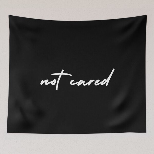 Item preview, not cared | emotion and mood  designed and sold by Therapy by Sen.