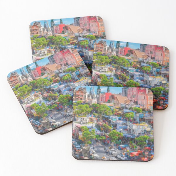 Item preview, Colorful City designed and sold by CarlosMACastroS.