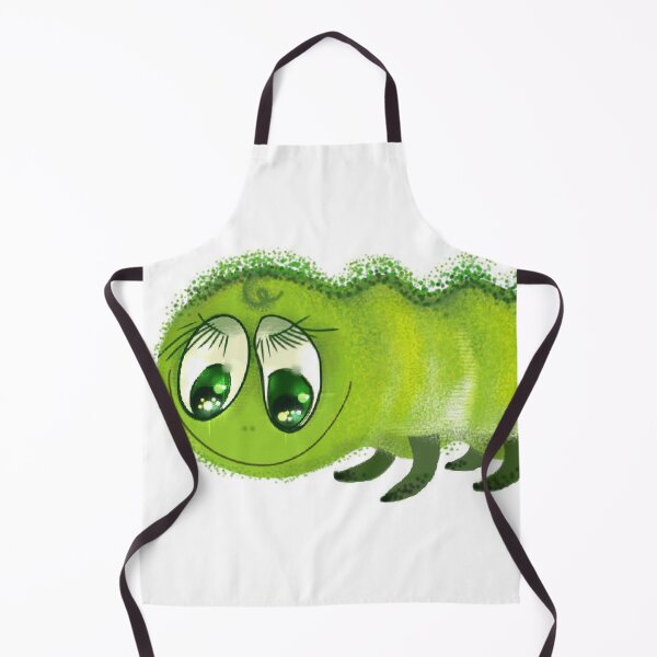 Item preview, Green cute worm. Digital art designed and sold by Baltuka.