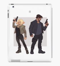 Power couple iPad Case/Skin
