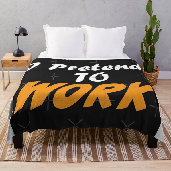 Item preview, J  PRETEND TO WORK designed and sold by KreativT-shirts.