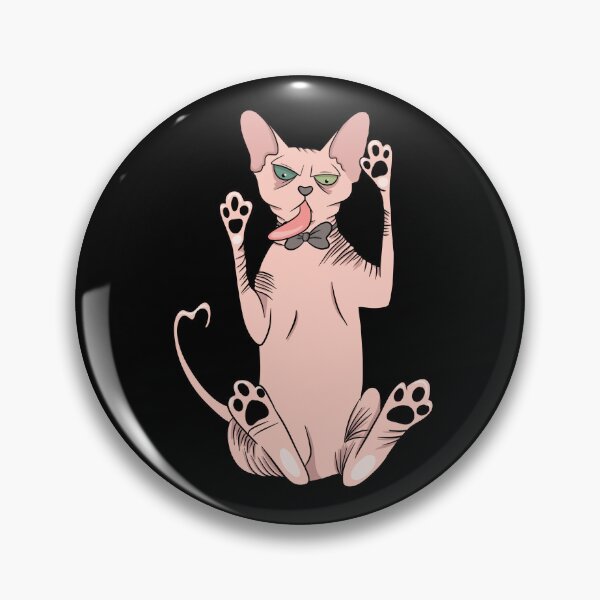 Item preview, Sphynx Cat Stickers designed and sold by CANDYFrog.