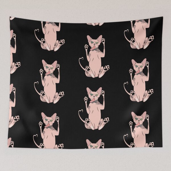 Item preview, Sphynx Cat Stickers designed and sold by CANDYFrog.