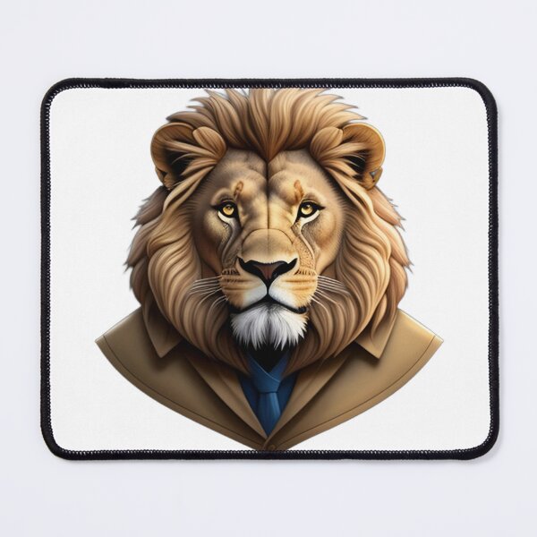 Item preview, Lion in a suit designed and sold by kuhlartde.