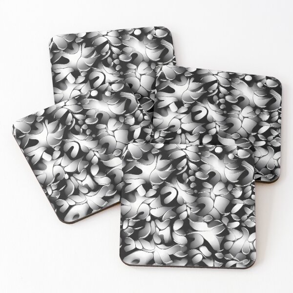 Item preview, Metallic Pattern: Silver Pattern designed and sold by CreativeSparkzz.