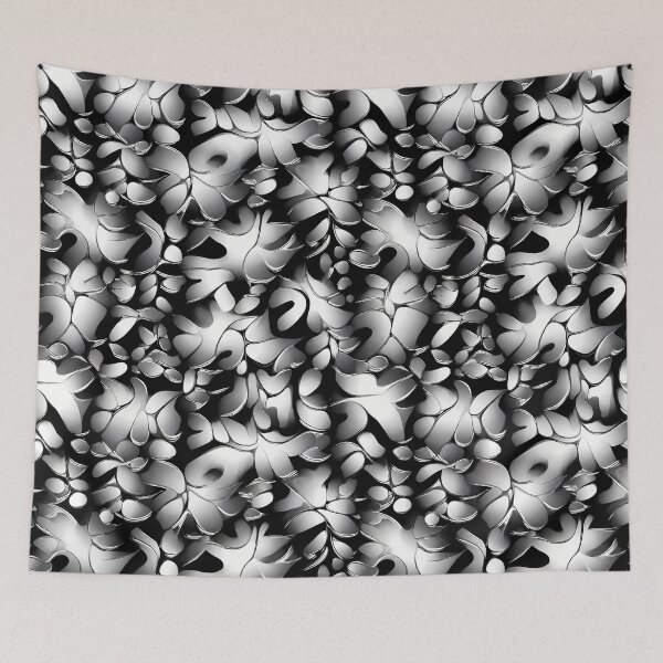 Item preview, Metallic Pattern: Silver Pattern designed and sold by CreativeSparkzz.