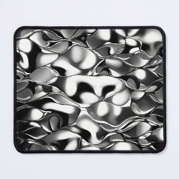 Item preview, Metallic Pattern: Silver Pattern designed and sold by CreativeSparkzz.