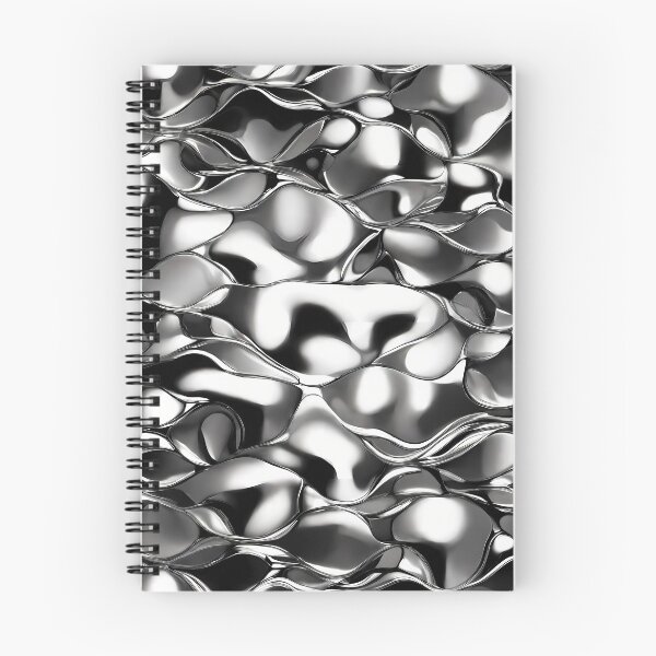 Item preview, Metallic Pattern: Silver Pattern designed and sold by CreativeSparkzz.