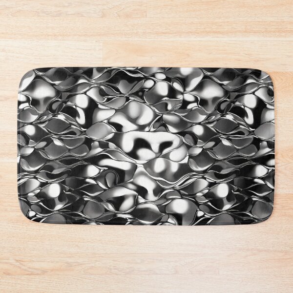 Item preview, Metallic Pattern: Silver Pattern designed and sold by CreativeSparkzz.