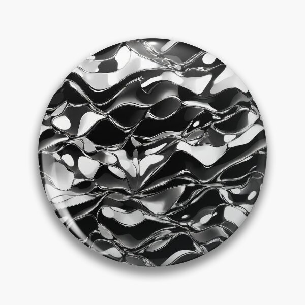 Item preview, Metallic Pattern: Silver Pattern designed and sold by CreativeSparkzz.