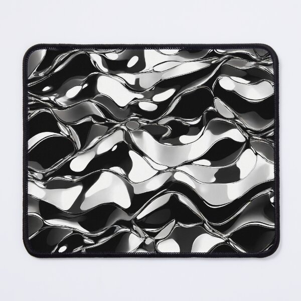 Item preview, Metallic Pattern: Silver Pattern designed and sold by CreativeSparkzz.