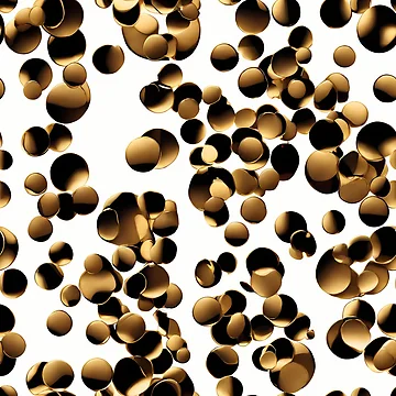 Artwork thumbnail, Metallic Pattern: Gold Pattern by CreativeSparkzz