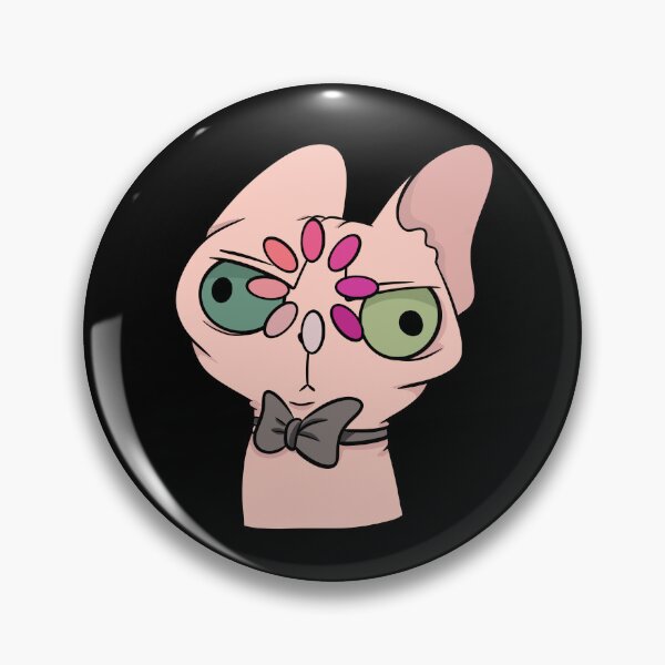Item preview, Stupid Sphynx Cat Stickers designed and sold by CANDYFrog.