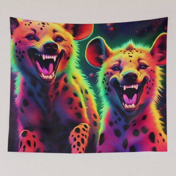 Item preview, Laughing hyenas - laughing! designed and sold by Zen-Hues.