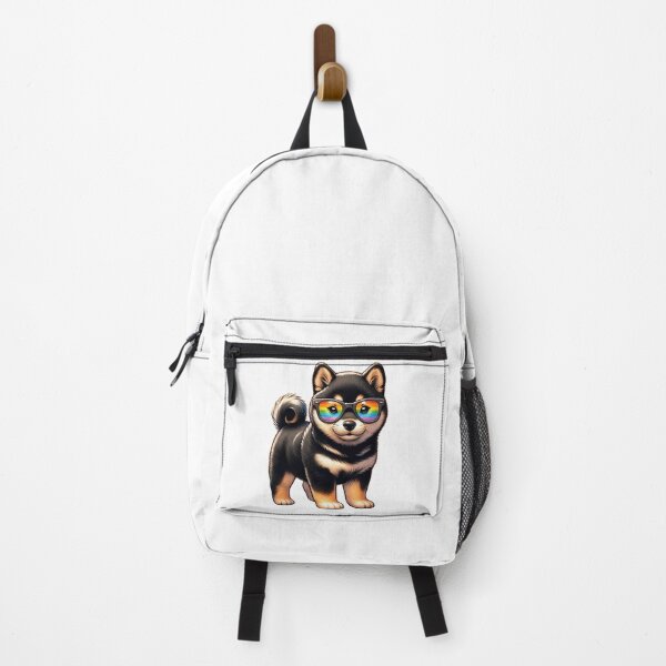 Item preview, Black and Tan Shiba Inu Wearing Sunglasses  designed and sold by CharmStudio.