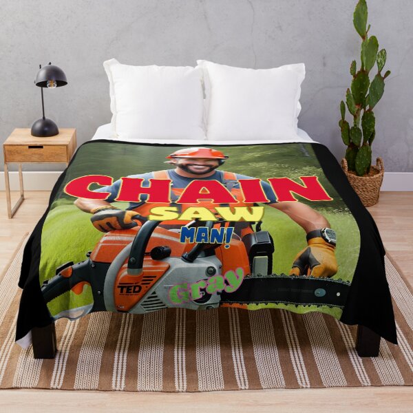 Item preview, CHAINSAW GRAY designed and sold by carlos crane.