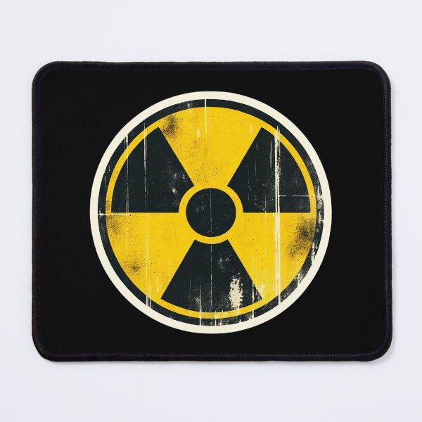 Item preview, Grunge Radiation Symbol designed and sold by sciencenotes.