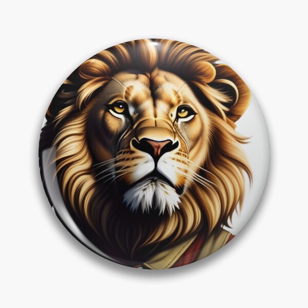 Item preview, Working lion in overalls designed and sold by kuhlartde.