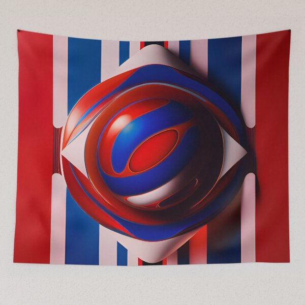 Item preview, Red White and Blue  designed and sold by ItoshiStudio.