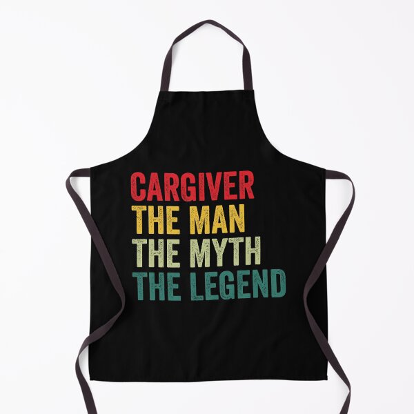 Aperçu de l'œuvre Cadeau pour homme cargiver, mythe de l’homme Légende du cargiver, fête des pères cargiver créée et vendue par vzrnmichsudops.