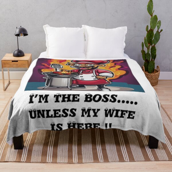 Item preview, Ultimate Authority: I’m The Boss….Unless My Wife is Here designed and sold by HarmonyGuitars.