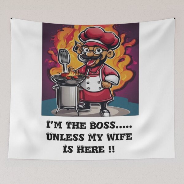 Item preview, Ultimate Authority: I’m The Boss….Unless My Wife is Here designed and sold by HarmonyGuitars.