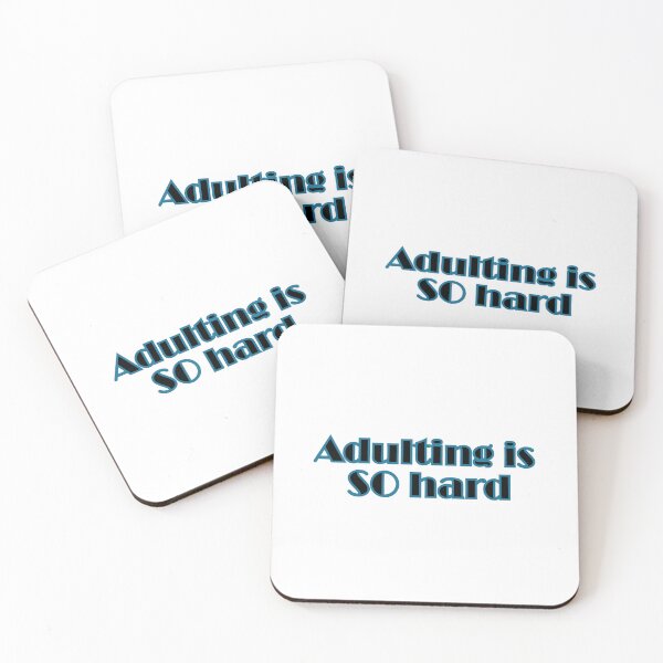 Item preview, Adulting is So hard meme  designed and sold by Gracie_Designs.